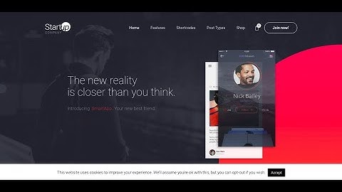 Startup Company - Business & Technology WordPress Theme | Modern Theme for Startup Business