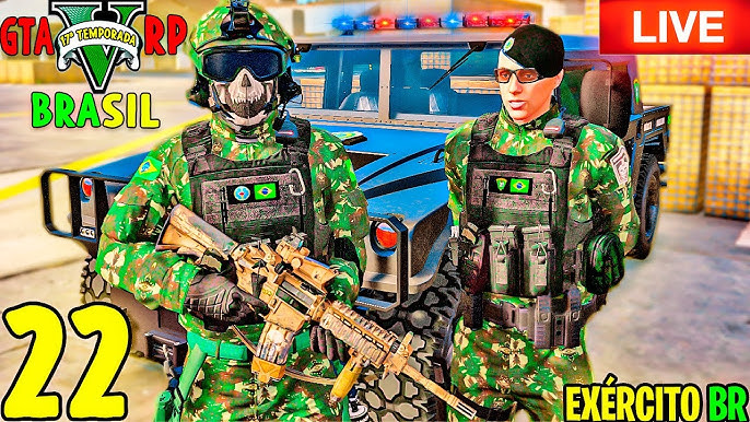 GTA 5 ROLEPLAY BRASIL - PATRULHANDO NA CIDADE! - (17ª TEMPORADA EP 38) 