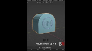 How to Actually FIX Bevel Overlap in Blender #shorts #blender