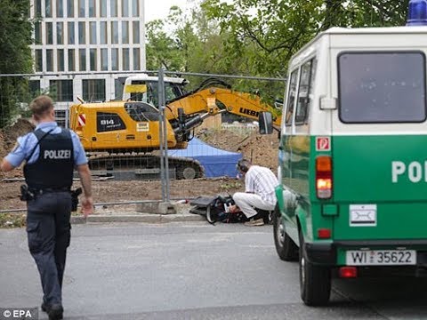 Germany Frankfurt unexploded 1.8t bomb, biggest evacuation: 70,000 evacuated, WWII British bomb