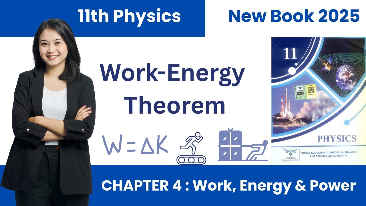 Work Energy Theorem | 11th Class Physics New Book 2025 | Chapter 4 Work ...