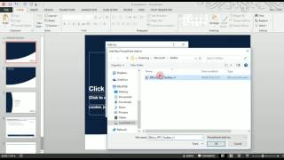 PowerPoint Toolbar install