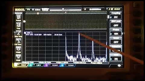 #85 FFT Analysis of the Triangle Wave Generator with the LM324 OpAmp
