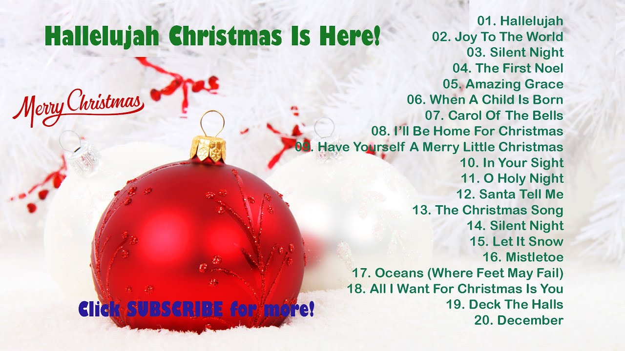🎁🎧 Hallelujah Christmas Is Here. Songs Playlist Carols🎅🏼 Kerrie Roberts