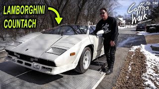 RESCUED: Lamborghini Countach in Chicago, Illinois!!