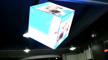 P2 5 LED Cube display Hexahedral LED Screen
