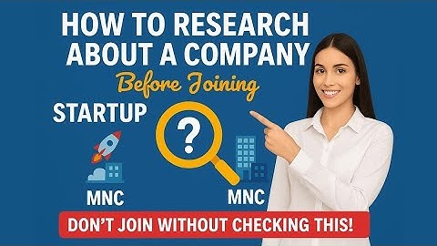 This ONE Check Will Save Your Career! Startup vs MNC – What You MUST Verify Before Joining