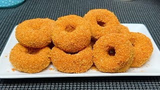 Potato Donuts Recipe | Easy and Crispy Snacks with Potato.