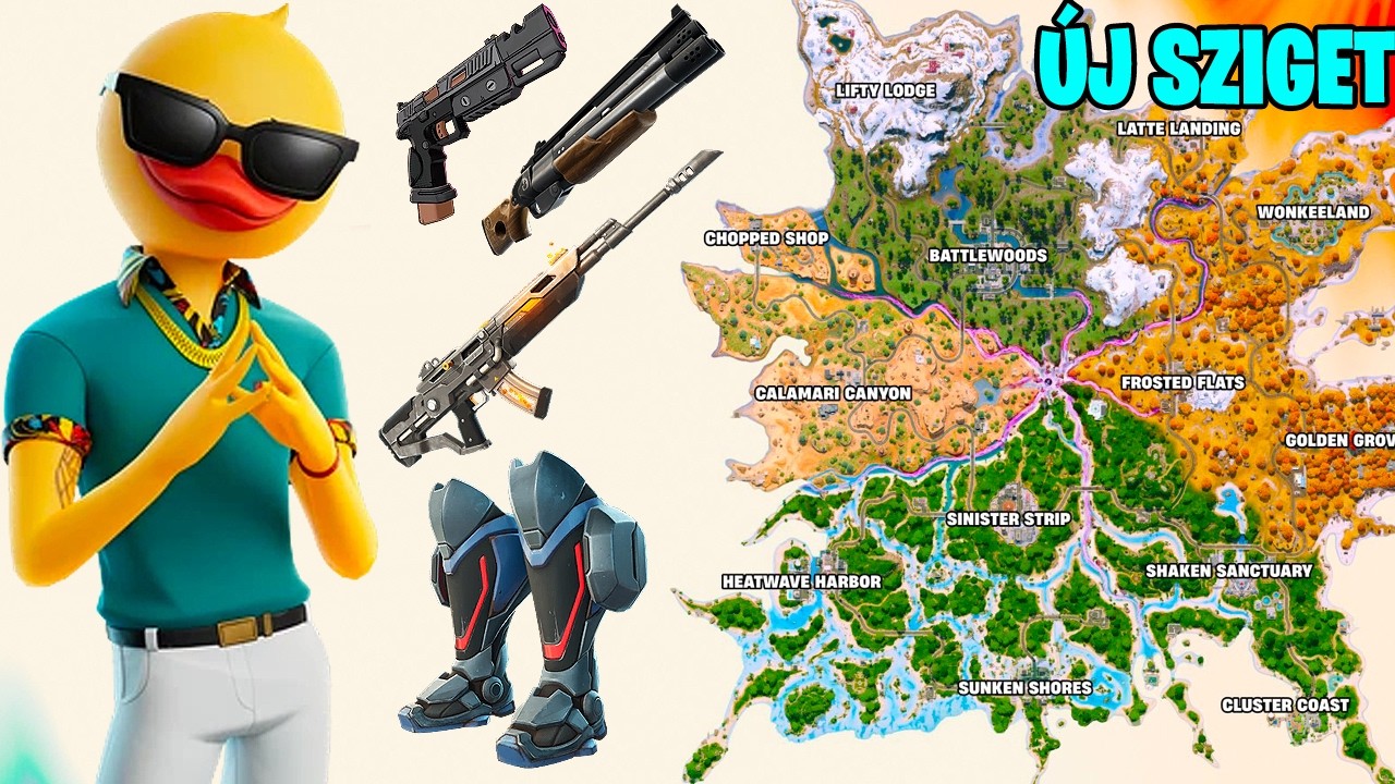 Fortnite Season 3: A Runners szinte egy új Chapter – Íme, minden újdonság!