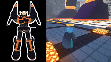 マインクラフト 高さ２４０ブロック巨大ロボット ガンバスター建築 総集編 Mp3