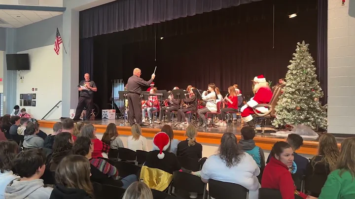 Krampus with the BHS band