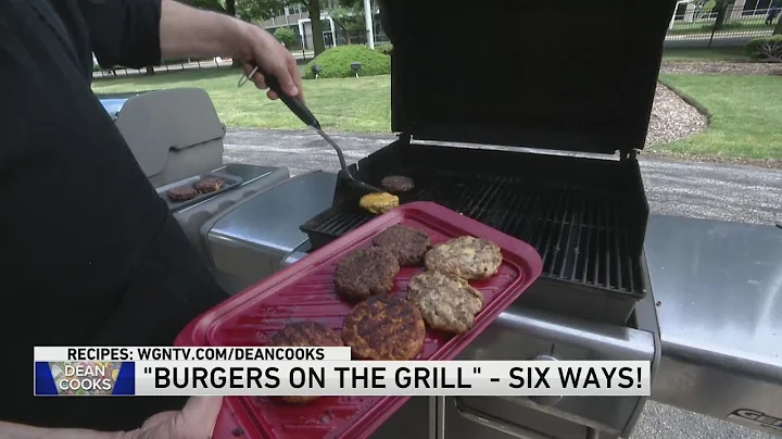 Dean shares recipe for different types of burgers