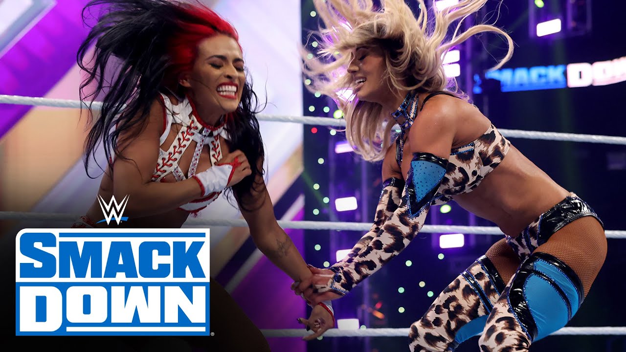 Carmella vs. Zelina Vega – Queen’s Crown Semifinals Match: SmackDown, Oct. 15, 2021
