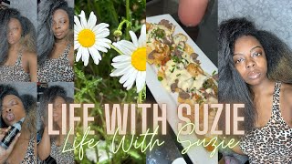 LIFE WITH SUZIE | FABRIC STORE. STEAK NACHOS. TROUBLE WITH WORK