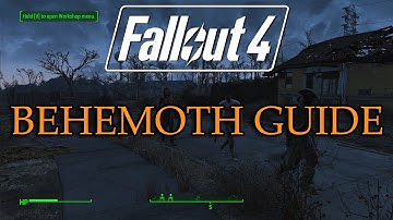 FALLOUT 4: BEHEMOTH - Where to Find the Behemoth - Fallout 4 Guides