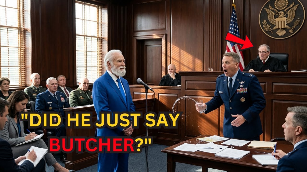 The Judge Jokingly Asked the Old Veteran's Call Sign — Then 'BUTCHER' Left Him Frozen