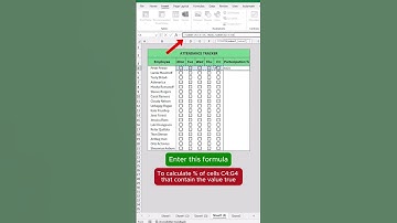 "Create an Attendance Tracker in Excel | Excel Tips and Tricks"