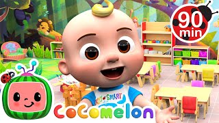 Jj's First Day Of School | Cocomelon | 🔤 Moonbug Subtitles 🔤 | Learning Videos