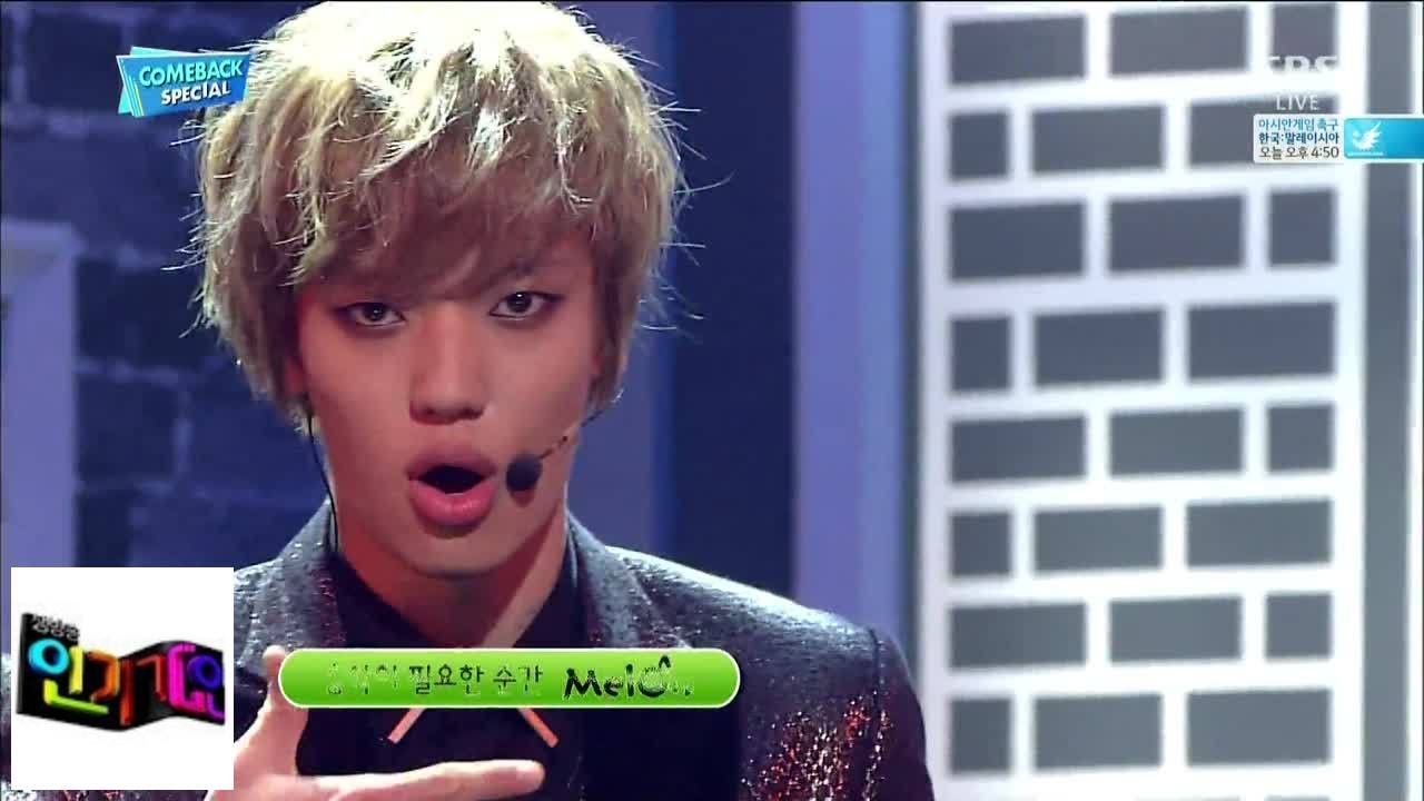 [TEEN TOP] Не просто @ Популярная песня Inkigayo 140914