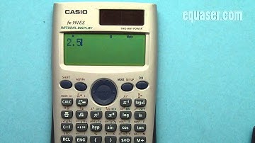 Casio fx991es convert mile to km