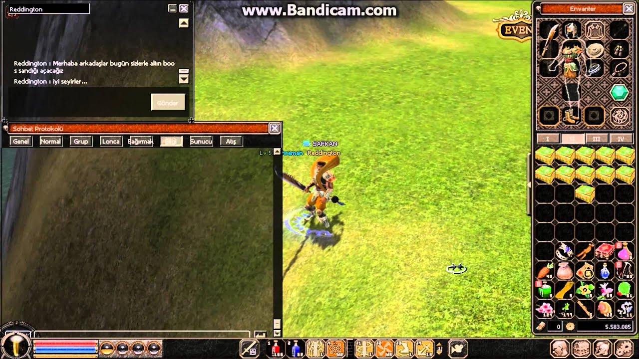 Metin2 Karadeniz 11 Adet Altın Patron Avcısı Sandığı açımı