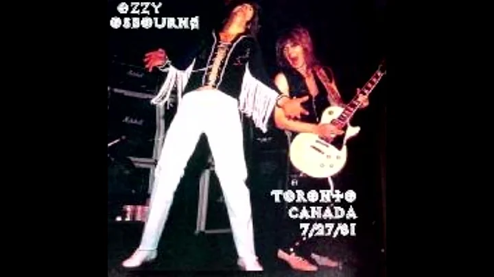 Ozzy Osbourne - 27th July, 1981, Maple Leaf Gardens, Toronto, BC, Canada