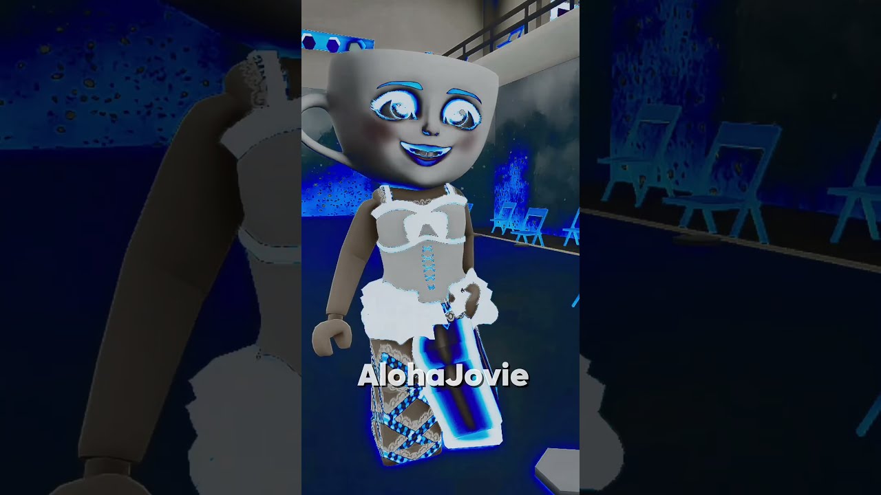 He rated Ballerina Cappuccina in Dress to Impress Brookhaven ☕️ || Roblox Edit #roblox #shorts