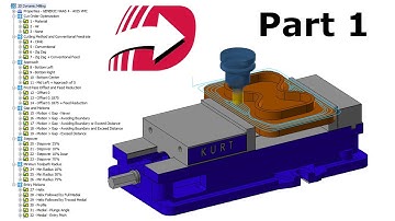 Mastercam Dynamic Milling - Every Parameter Part 1 of 5