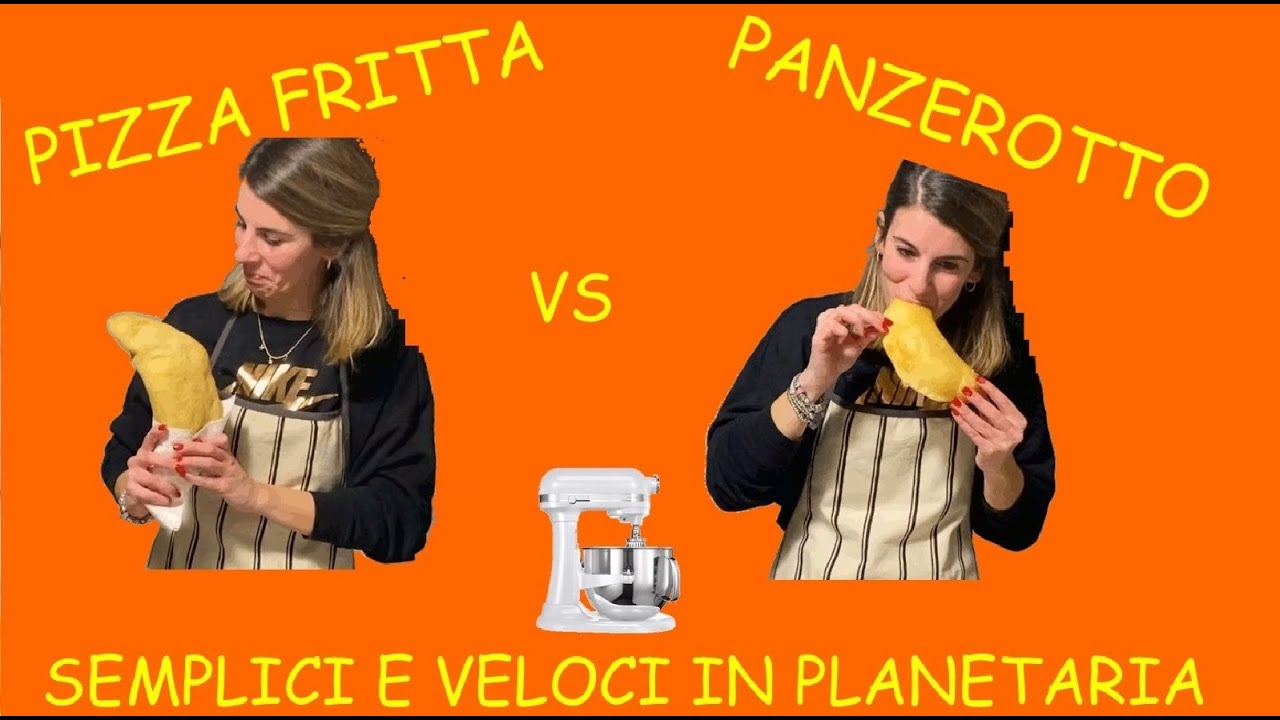 PIZZA FRITTA NAPOLETANA E PANZEROTTO PUGLIESE IMPASTI IN