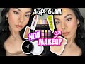 🔥VIRAL SOFT GLAM (CLEAN GIRL MAKEUP) USING NEW MAKEUP LAUNCHES (ELF, MILANI,NYX, FENTY & MORE!)