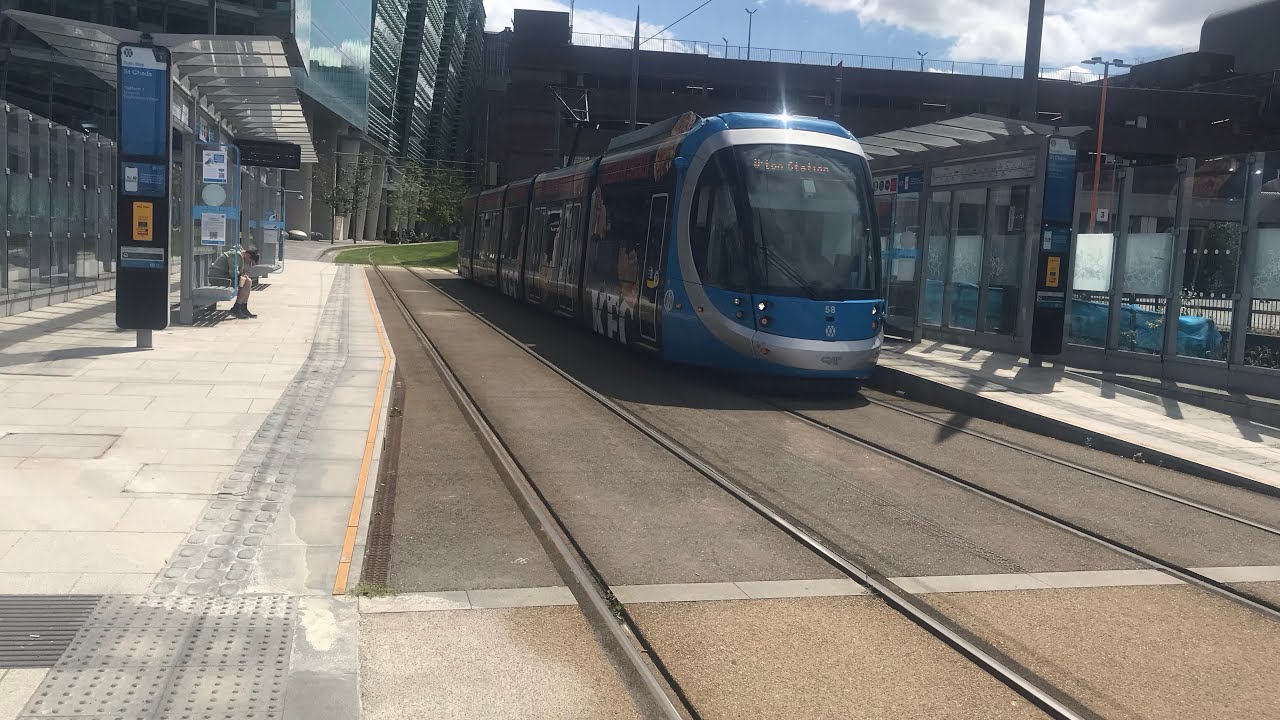 West Midlands Metro Tuesday 6th August 2024 Birmingham St Chards