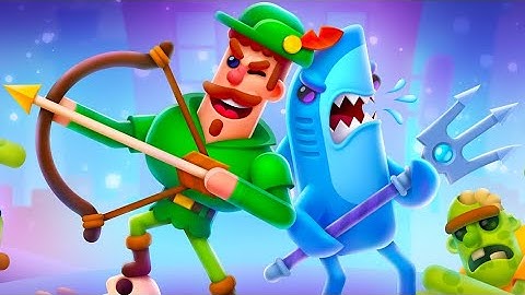 Bowmasters All 78 Characters & 3 New Characters | Devil,Miron,Banana