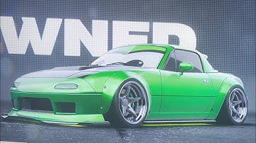 1996 Mazda MX-5 Customization in Need for Speed Unbound on PS5