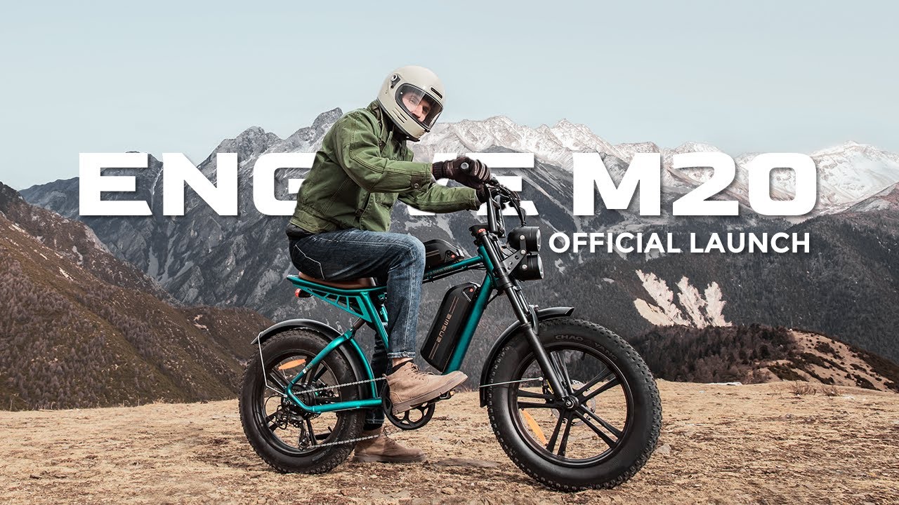 ENGWE M20 Ebike 1000W 75KM+75KM Super Range 