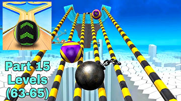 Going Balls  -  Part 15 levels 63 to 65  Gameplay Walkthrough  ARMA (iOS & Android)