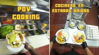 Point of View: SOLO Line Cook | Trabajo de Cocinero | Therealpovcook