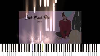 Anh Thanh Niên   HuyR    Cover   Sheet Piano   Piano Tutorial