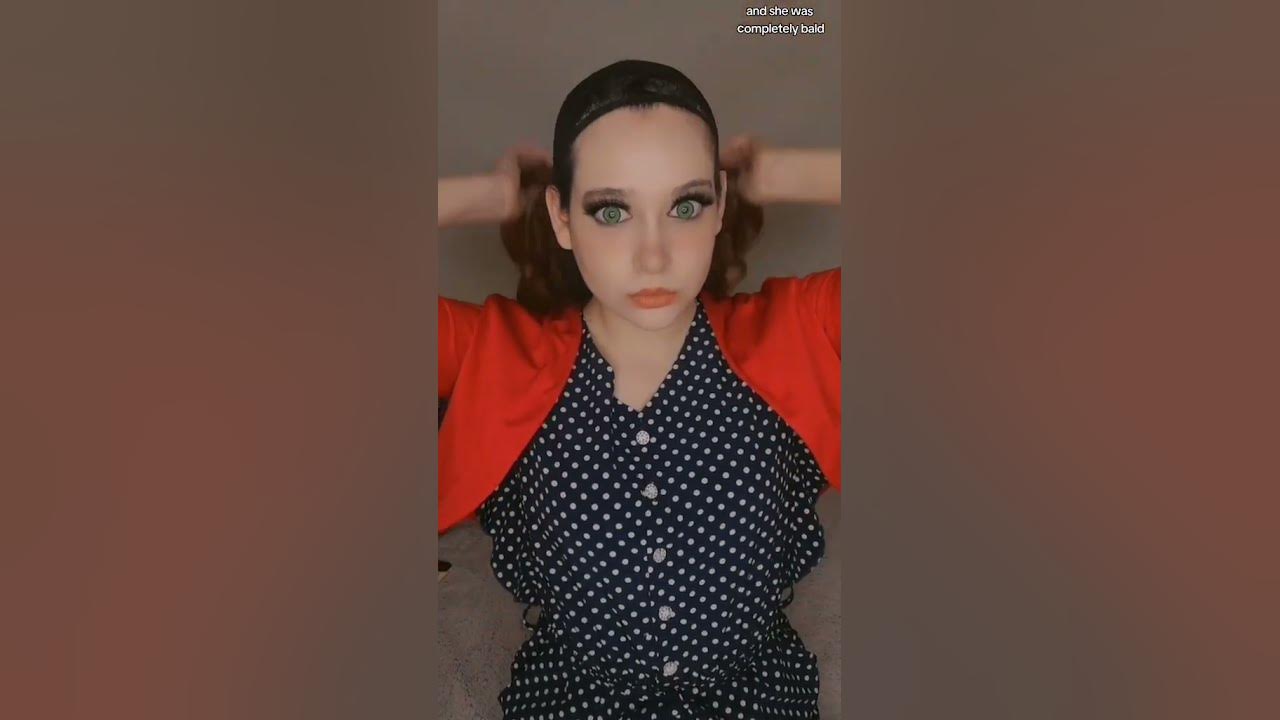 She slowly took of her wig and she was completely bald lila rossi 