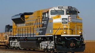 Caterpillar Demonstrator SD70ACe #1201 leads NS 055!!!! (10/25/2012)