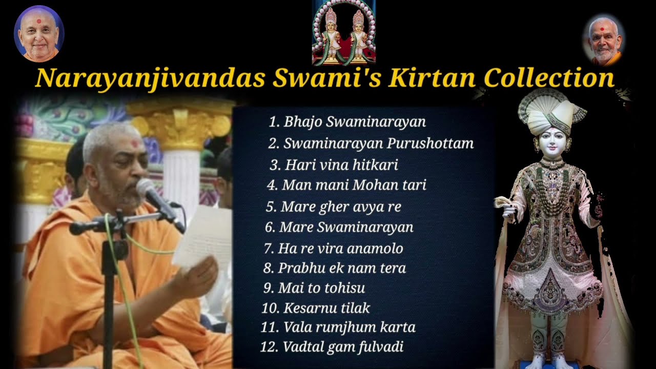 Kirtan Collection of Narayanjivandas Swami ll BAPS Bhakti