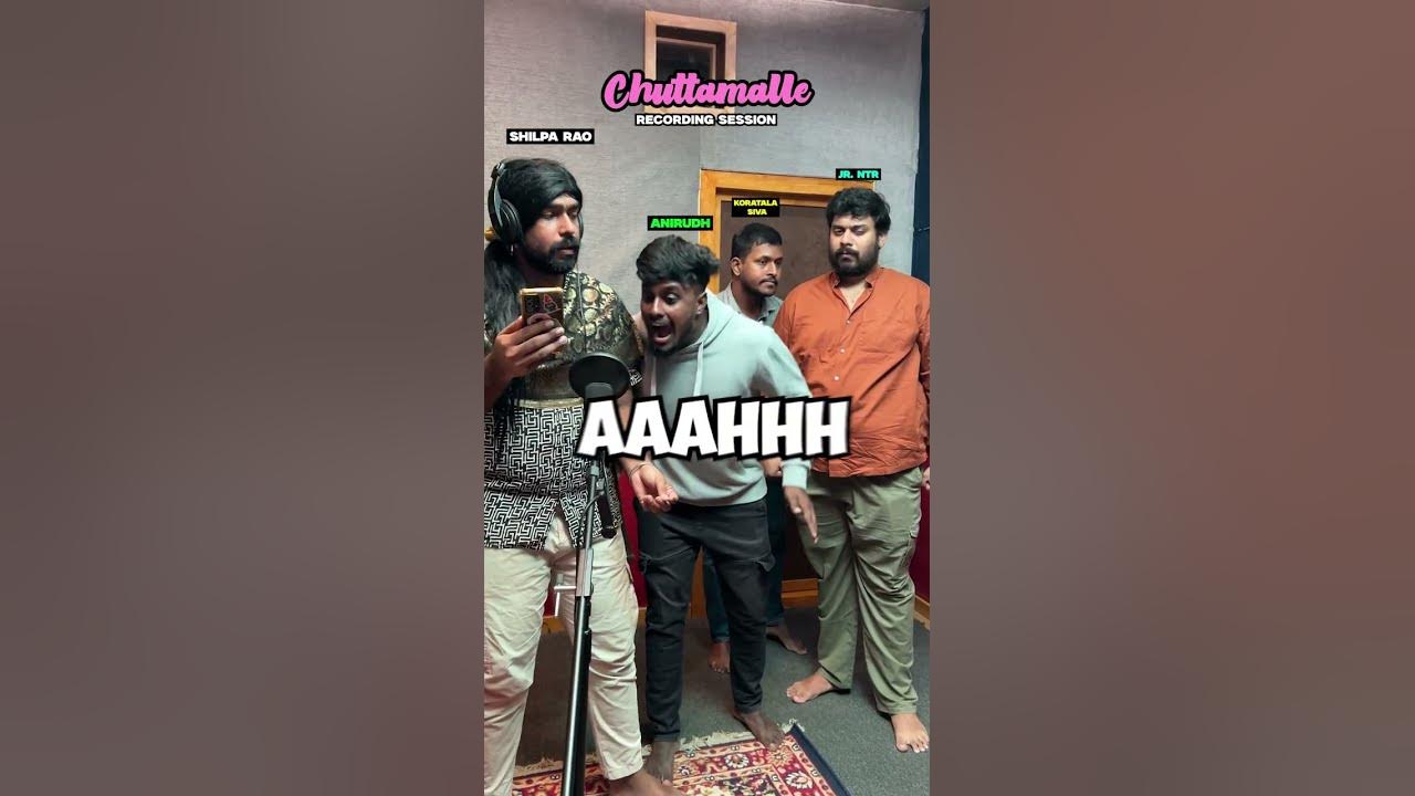 Chuttamalle Song Recording Session | Vikkals