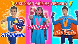 Su Hào trở thành Chiến Binh Siêu Nhanh của Biệt đội anh hùng Hero giúp mẹ việc nhà