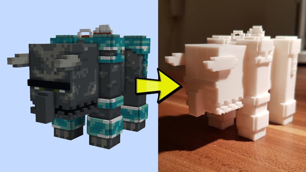 Can You Ride A Ravager In Minecraft Ps4 Minecraft Ravager Statue And 3d Printing Timelapse Youtube