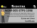 NOM-005-STPS-1998 / INTERPRETACIÓN / CURSO EN LÍNEA