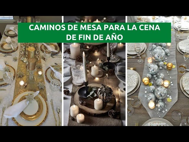 ♥️Cómo Hacer un CAMINO DE MESA/ #Facilyrapido /elegant table