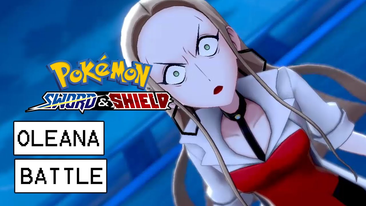 Pokemon Sword & Shield Oleana Battle