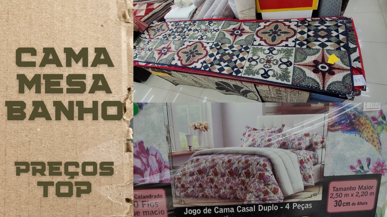 8 ACHADOS de CAMA MESA E BANHO no Brás para você montar o enxoval ...