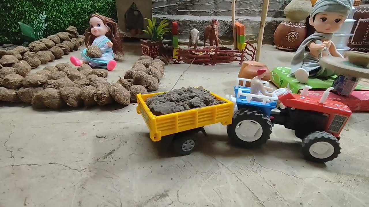 From Field to Clay Pot 🏺 Village Daal Roti Cooking in Mini Kitchen
