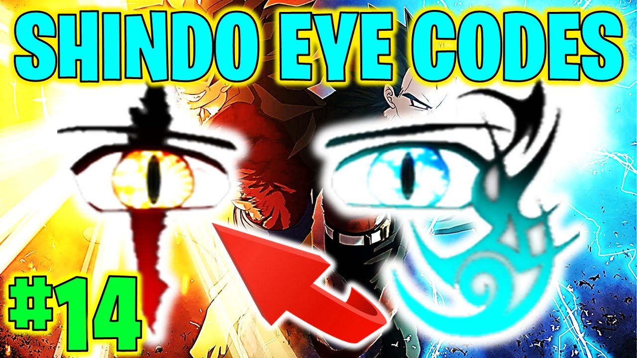 ⭐NEW SHINDO LIFE CUSTOM EYE CODES #13⭐