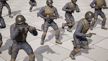 Unreal Engine Soldier | Game-Ready Character | Animation Showcase